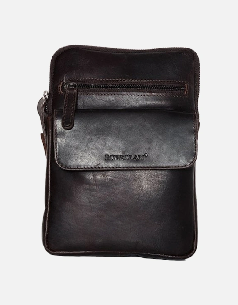 Rowallan Trojan Slim Body With Flap Bag Brown