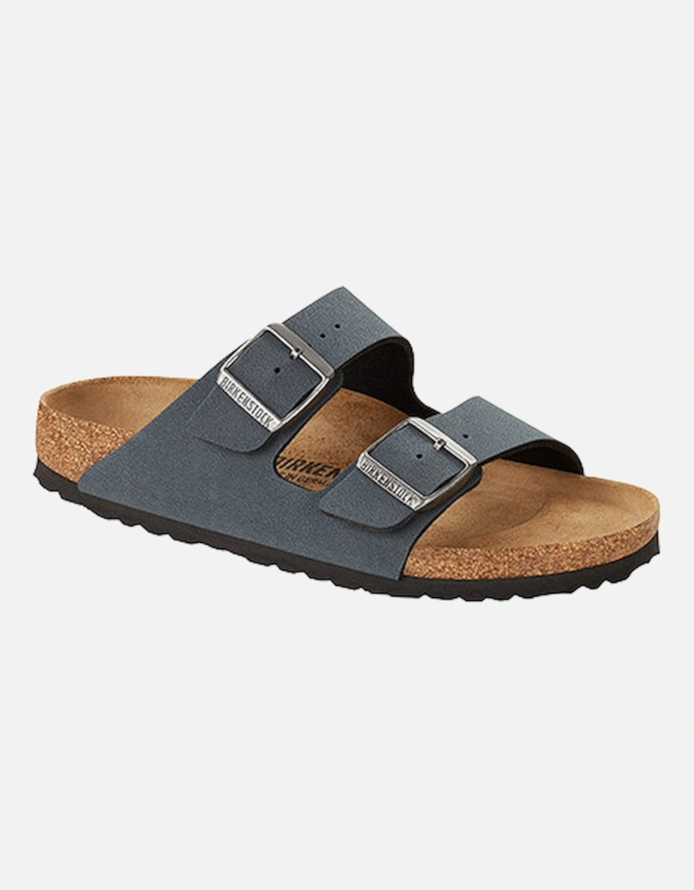 Birkenstock Women's Arizona Birko-Flor Nubuck Sandal Basalt