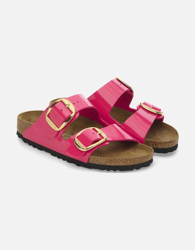 Birkenstock Women's Arizona Big Buckle Birko-Flor Patent Sandal Fusion