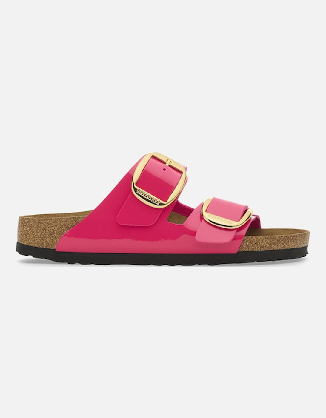 Birkenstock Women's Arizona Big Buckle Birko-Flor Patent Sandal Fusion