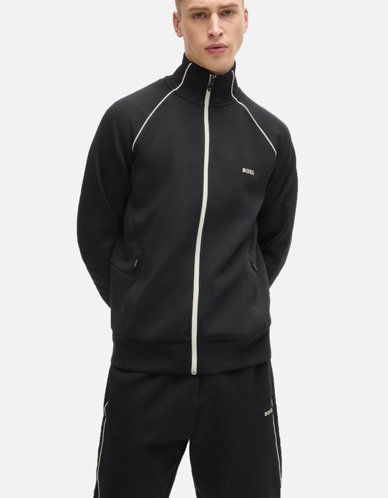 Boss Skaz 1 Full Zip Knitwear Black