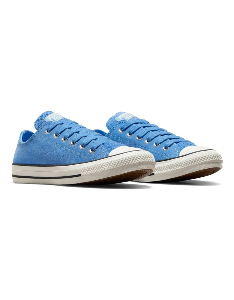 Womens City Kicks Ox Trainers - Light Blue