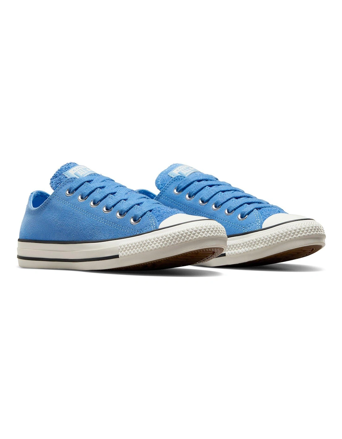 Womens City Kicks Ox Trainers - Light Blue