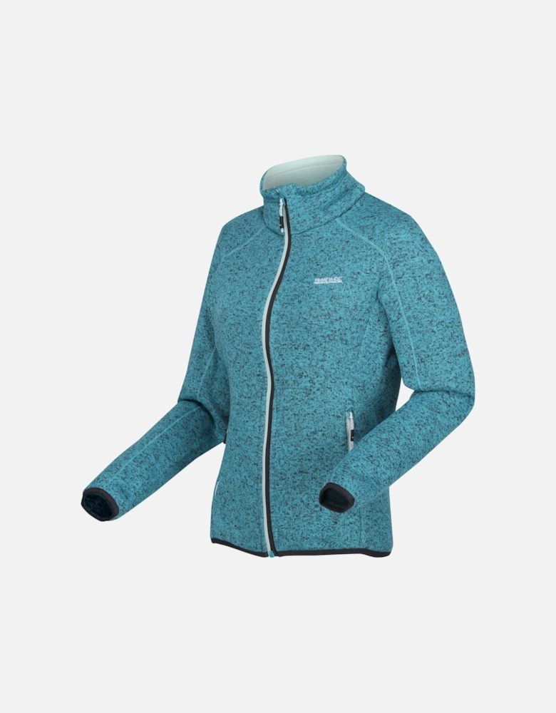 Womens/Ladies Newhill Marl Full Zip Fleece Jacket