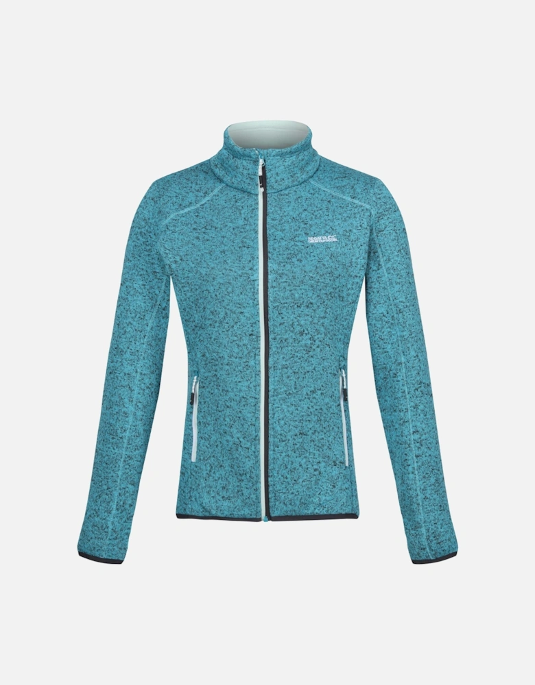 Womens/Ladies Newhill Marl Full Zip Fleece Jacket