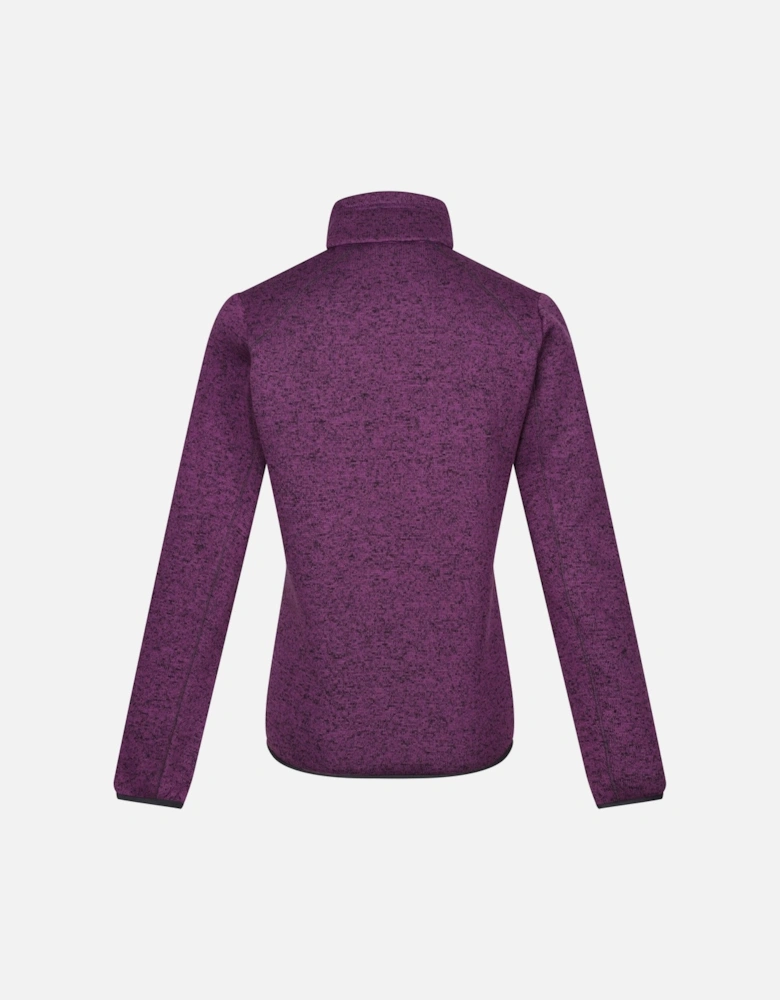 Womens/Ladies Newhill Marl Full Zip Fleece Jacket