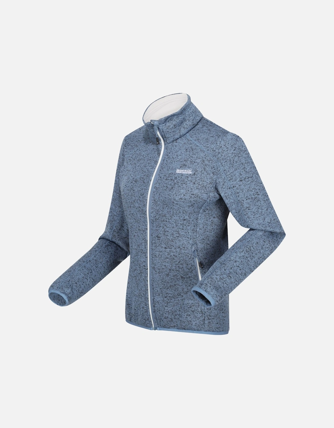 Womens/Ladies Newhill Marl Full Zip Fleece Jacket