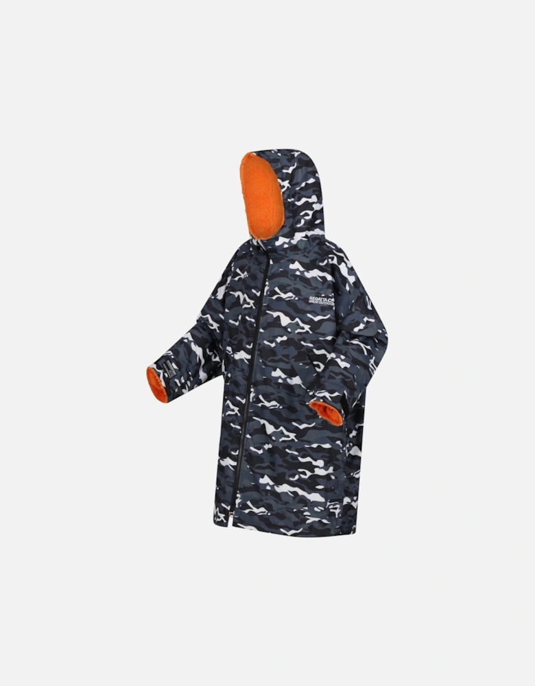 Childrens/Kids Camouflage Waterproof Changing Robe