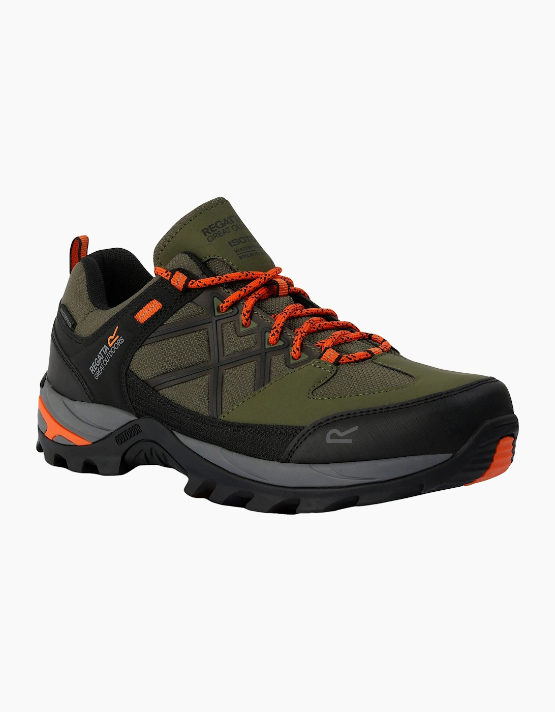 Men's Regatta Mens Samaris III Low Walking Shoes - Tan - Size: 12 uk