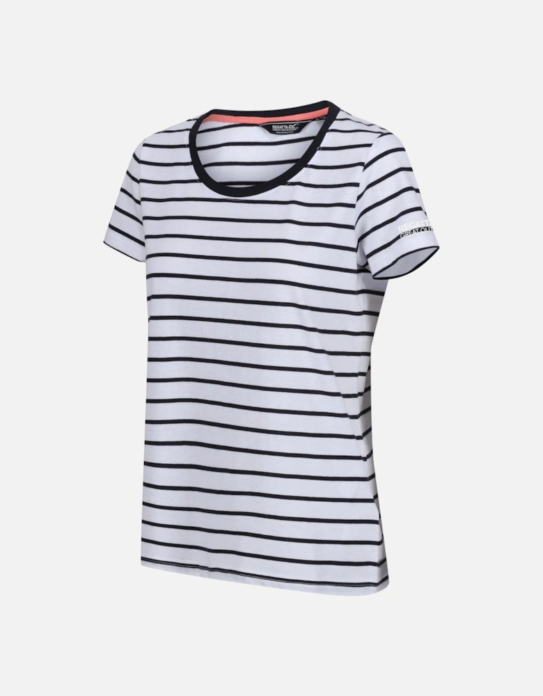 Womens/Ladies Filandra VIII Stripe T-Shirt