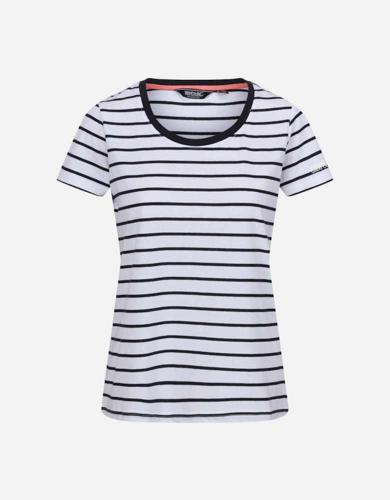 Womens/Ladies Filandra VIII Stripe T-Shirt