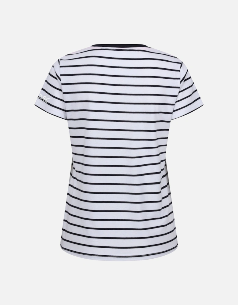 Womens/Ladies Filandra VIII Stripe T-Shirt