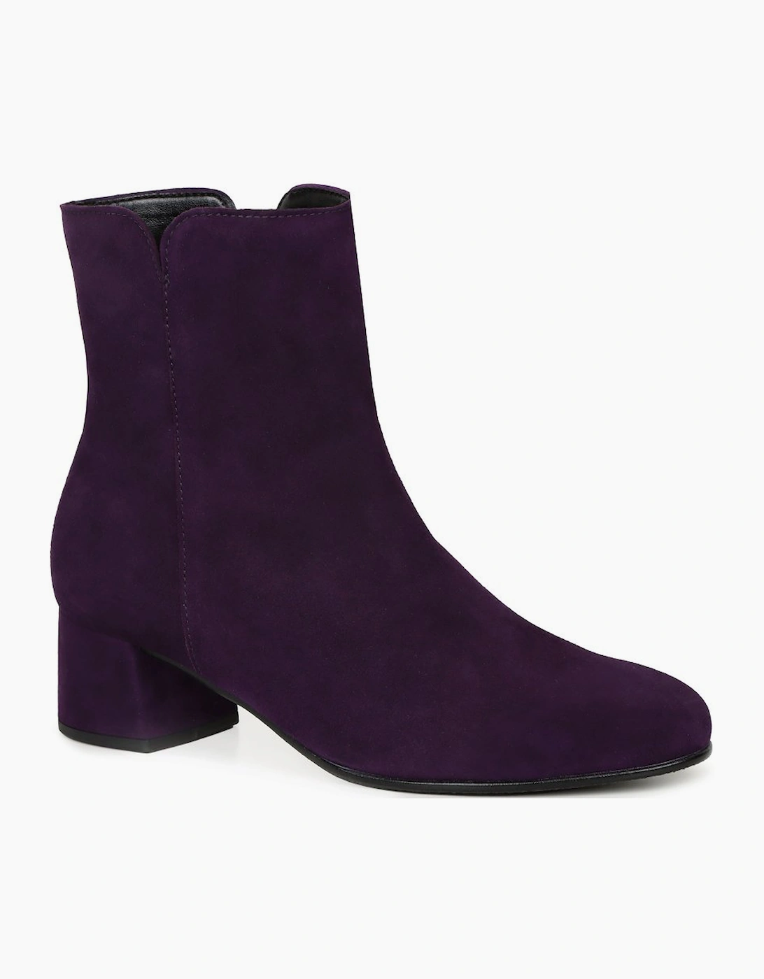 Gabor Women's Abbey Womens Ankle Boots - Purple Sde - Size: 3