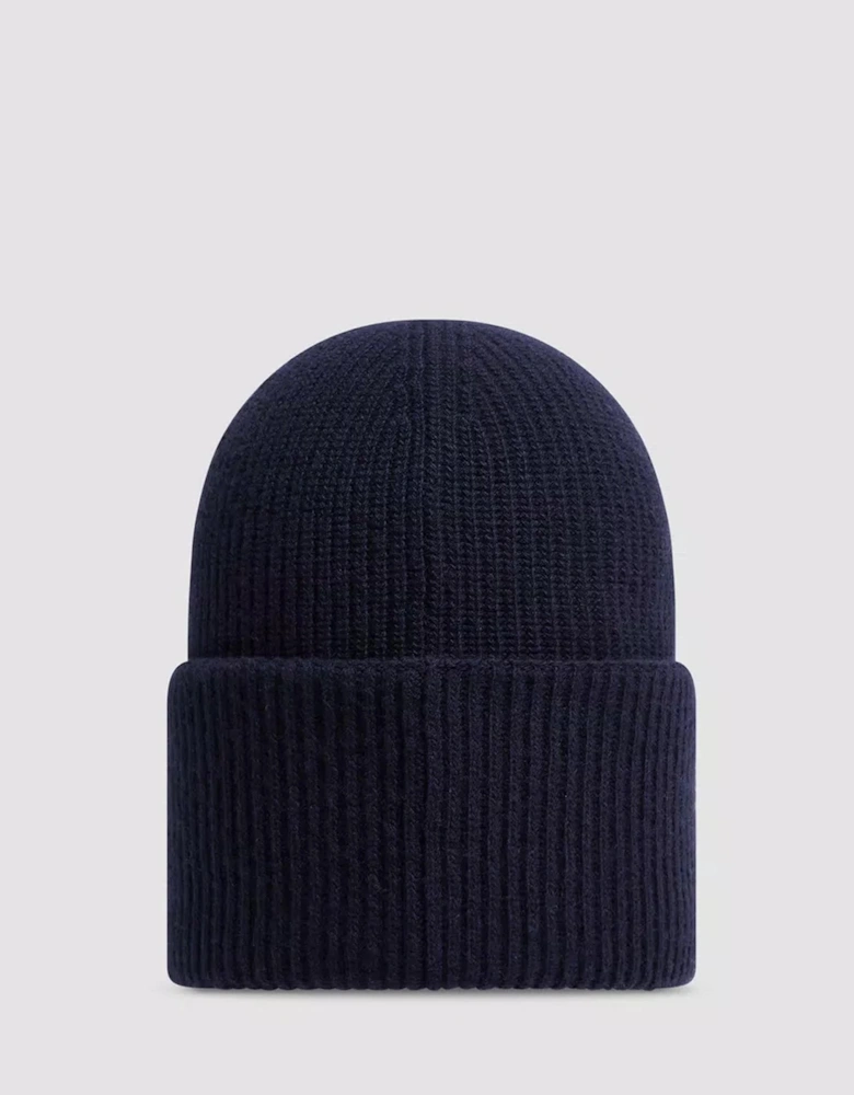 Womens Archive Logo Wool Hat Navy