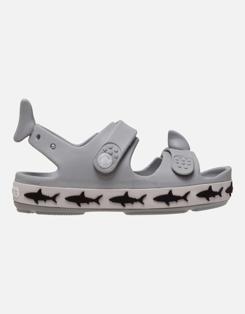 Crocband Cruiser Shark Sandal Sandal - Grey