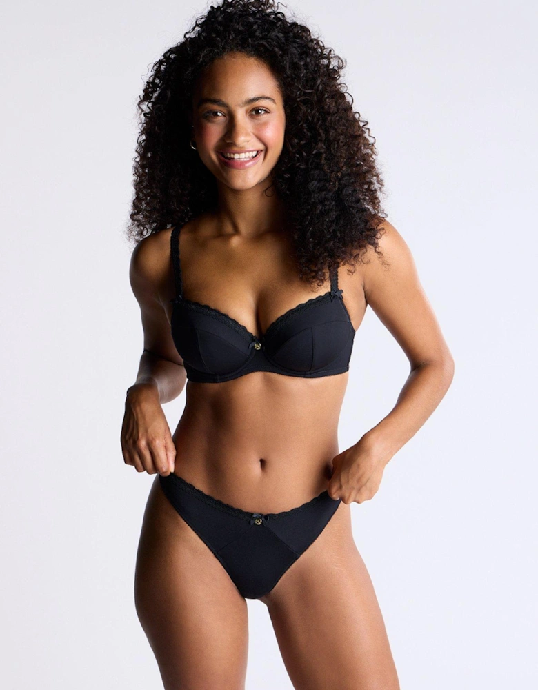 Petra Balconette Bra - Black