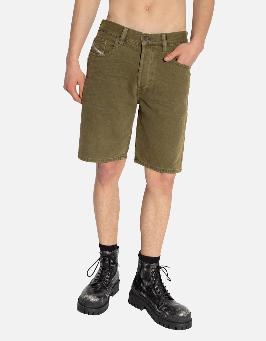 Regular-Short Mens Denim Shorts, 11 of 10