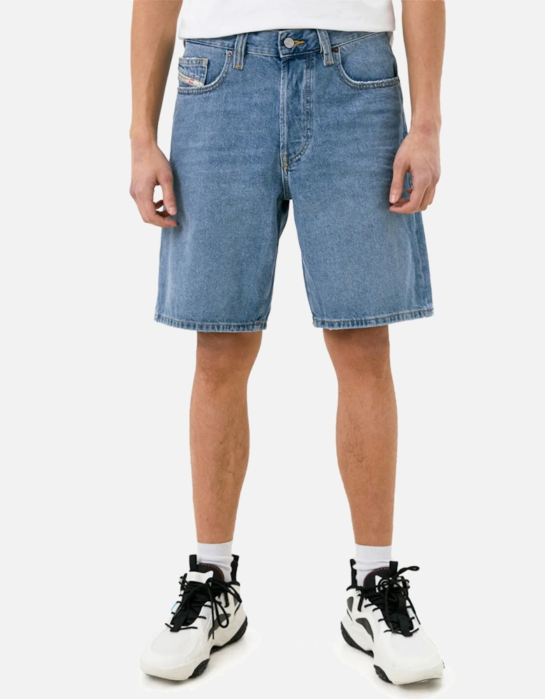 Regular-Short Mens Denim Shorts