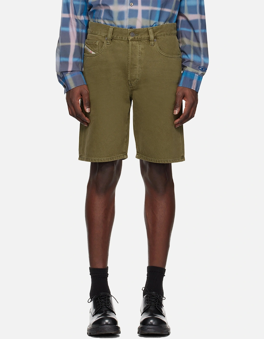 Regular-Short Mens Denim Shorts