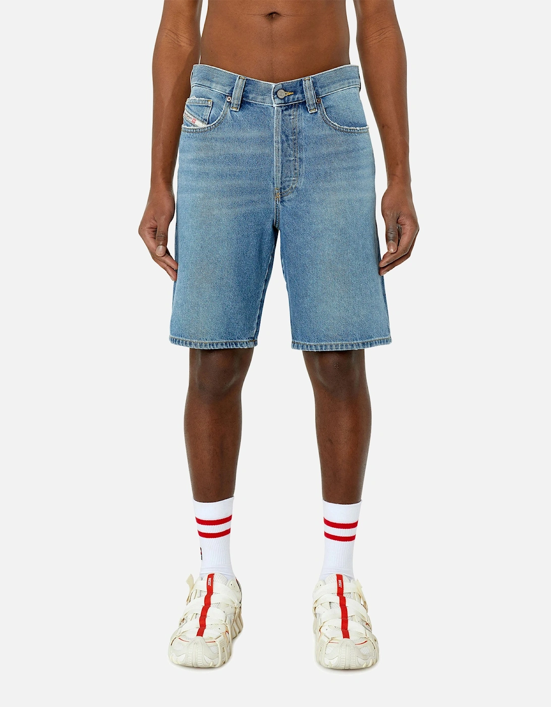 Regular-Short Mens Denim Shorts