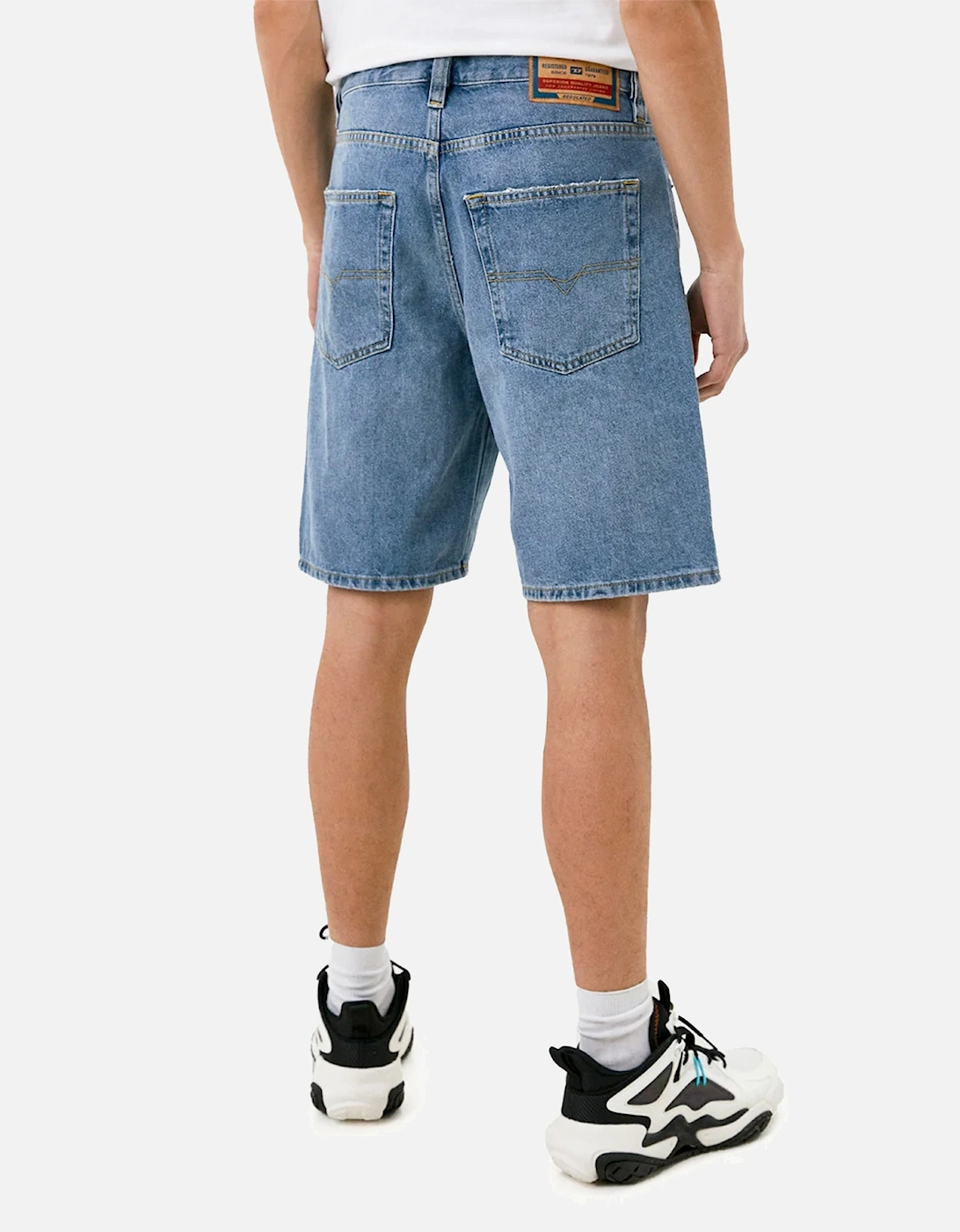Regular-Short Mens Denim Shorts
