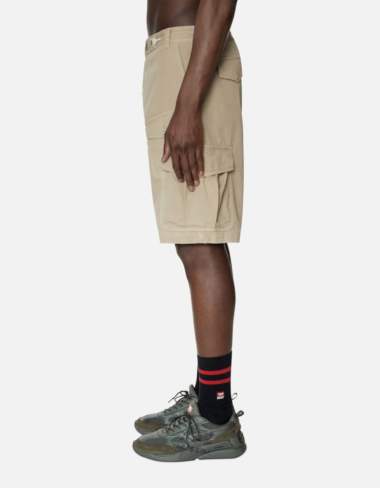 Mens Cargo Shorts P-JOFFE-SHO Multi Pocket