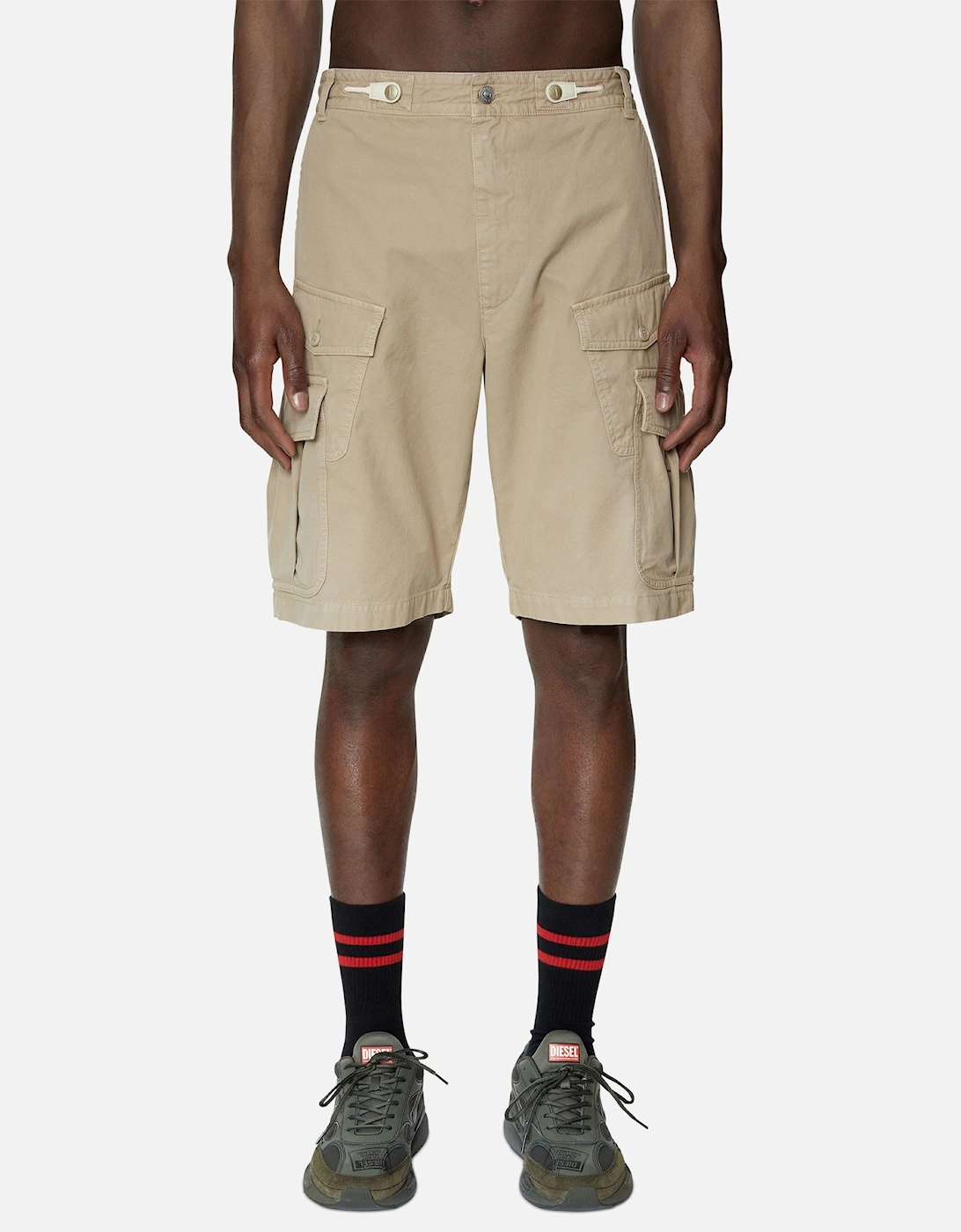 Mens Cargo Shorts P-JOFFE-SHO Multi Pocket, 7 of 6