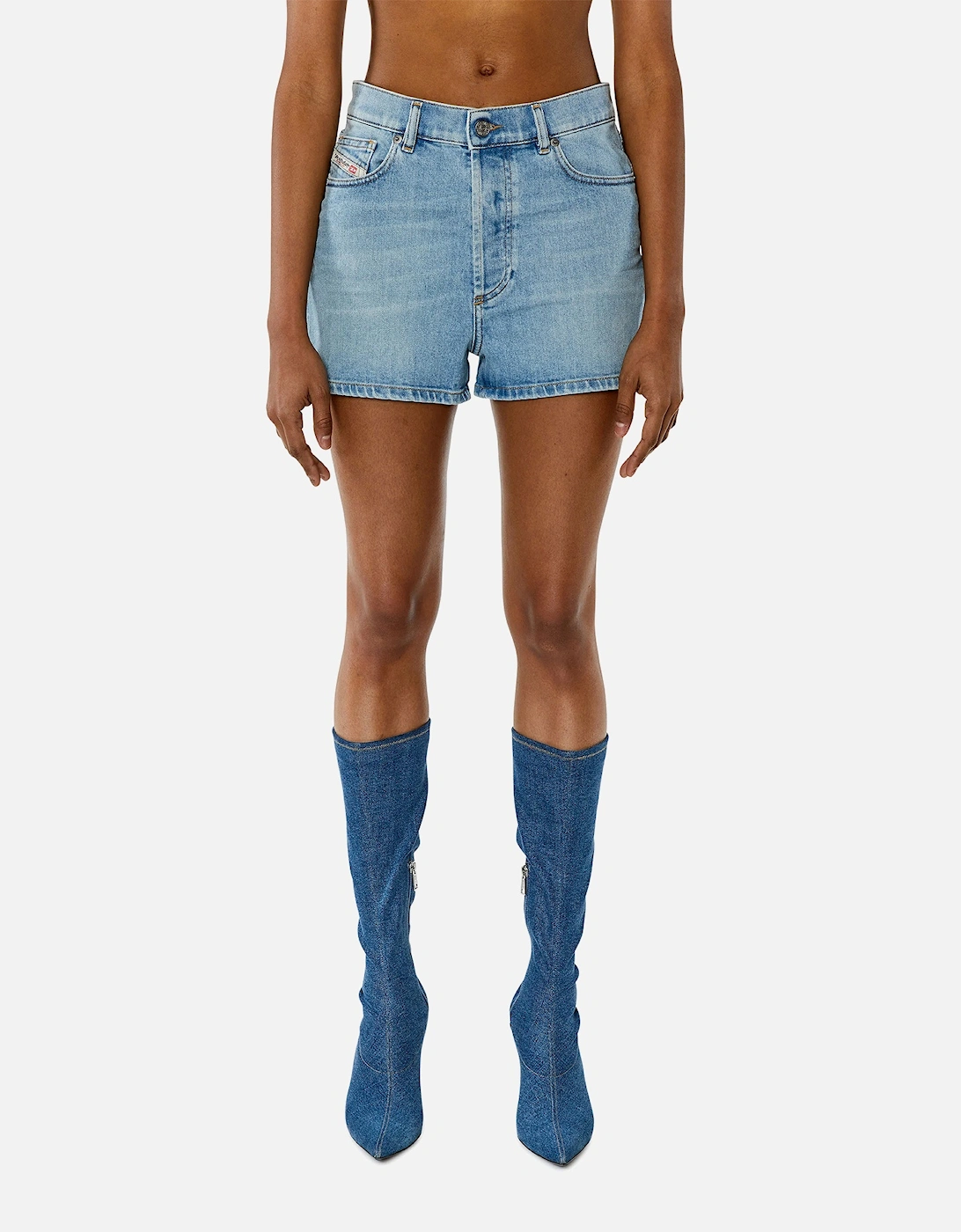 D-GER CALZONCINI Womens Denim Shorts, 6 of 5