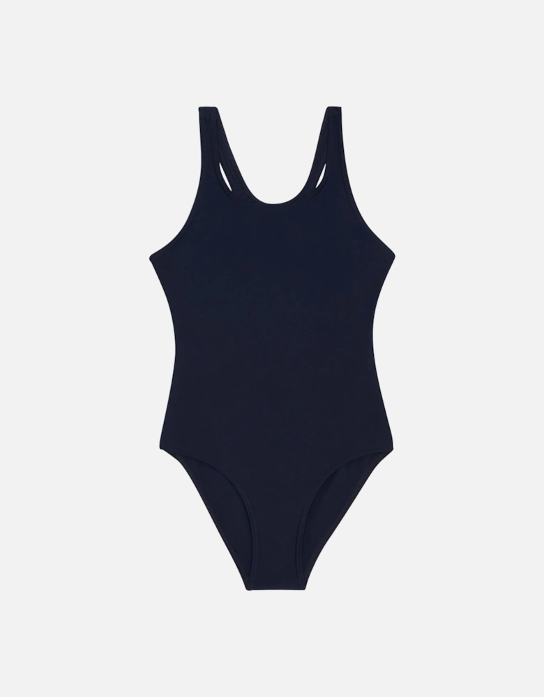 Girls Katrisse Plain One Piece Swimsuit