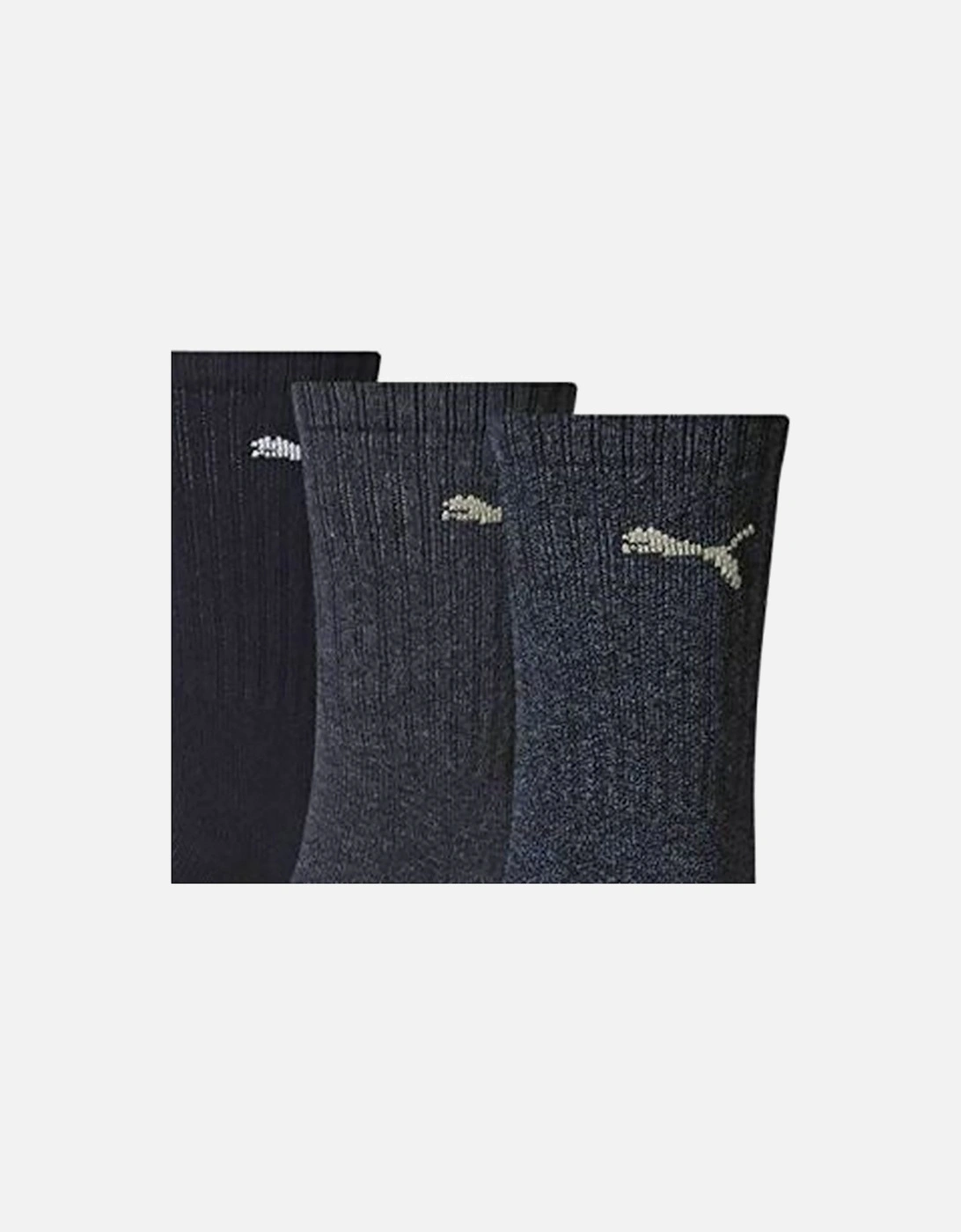 Unisex Adult Crew Sports Socks (Pack of 3)