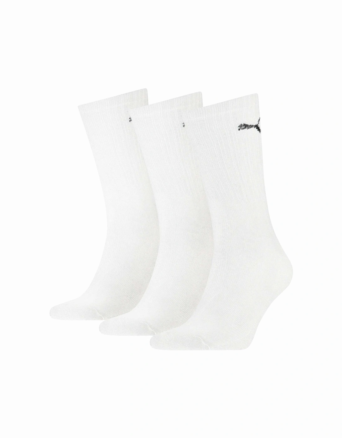 Unisex Adult Crew Sports Socks (Pack of 3)