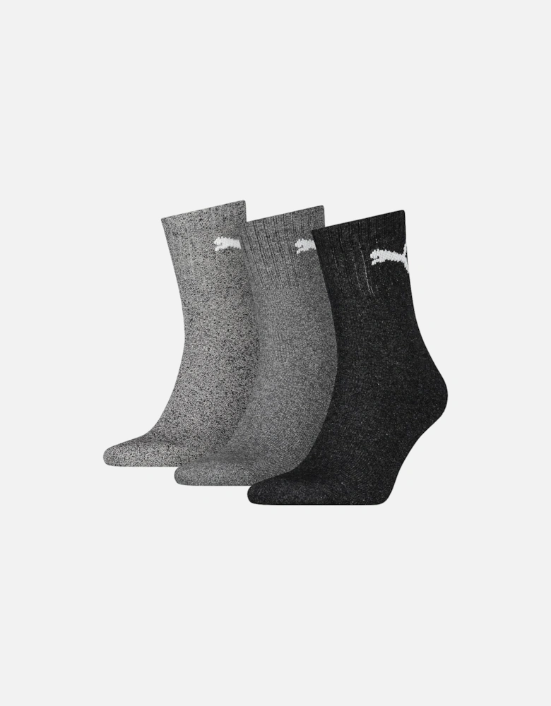 Unisex Adult Crew Socks (Pack of 3)