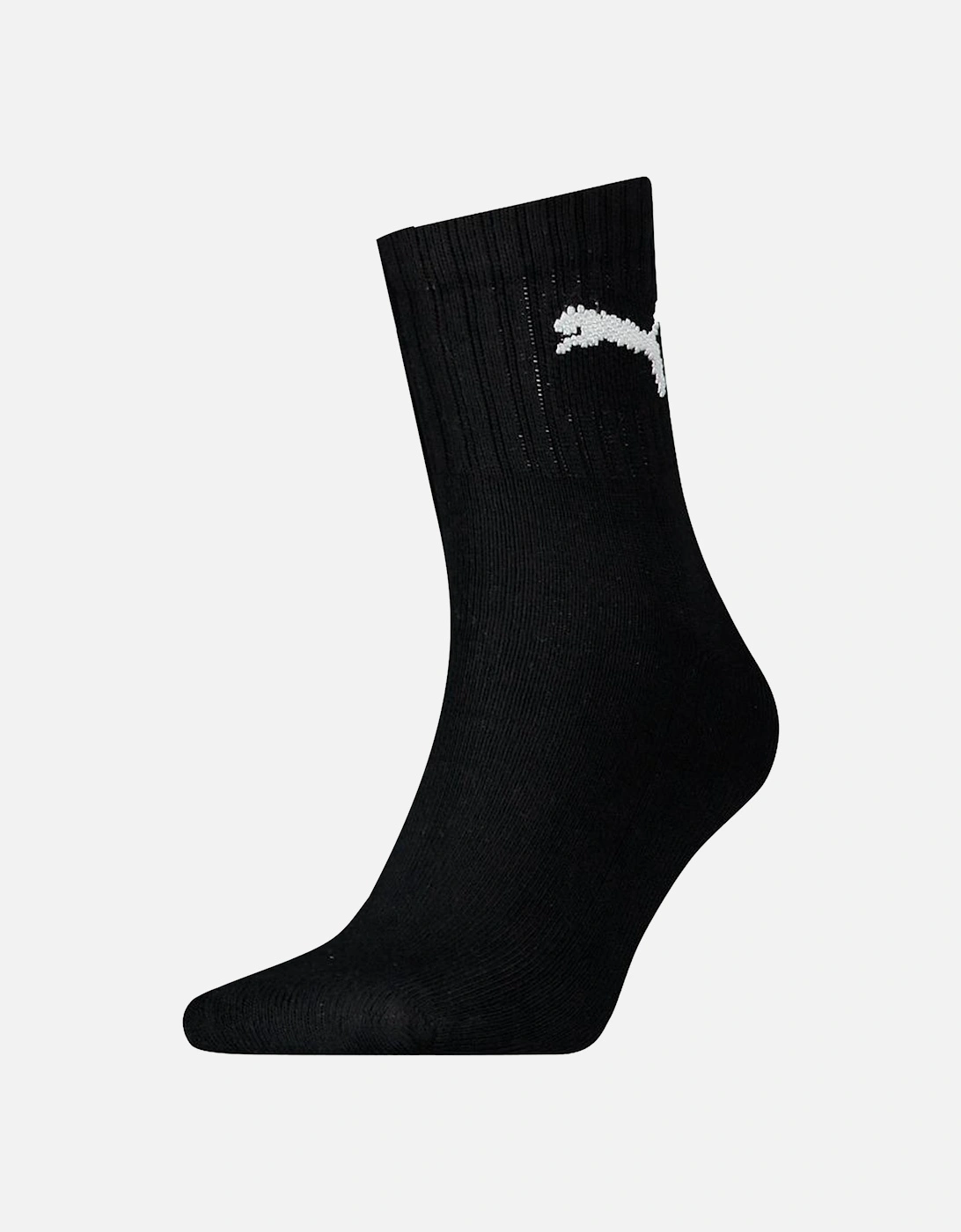 Puma Unisex Black Adult Crew Socks (Pack Of 3) - Size: 9/10/9.5/10.5/11/9/9.5/10/10.5/11