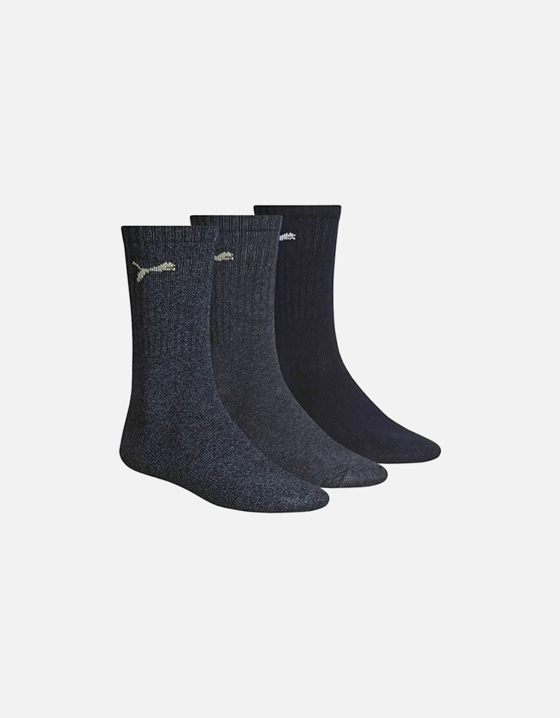 Unisex Adult Crew Sports Socks (Pack of 3)