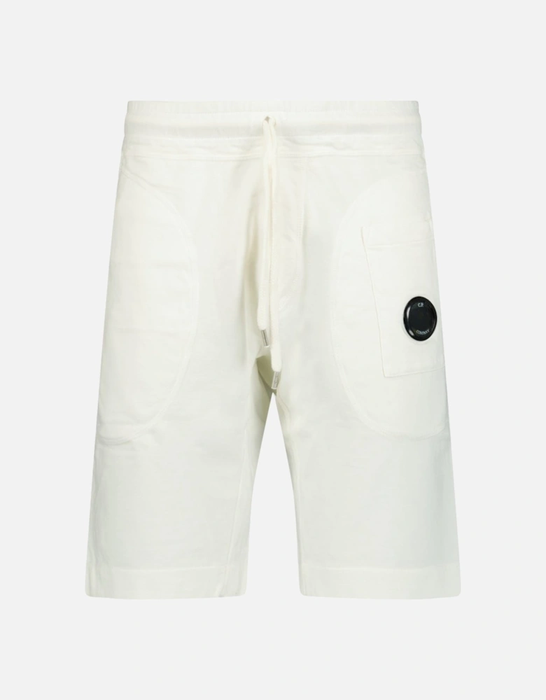 Bermuda Lens Shorts White