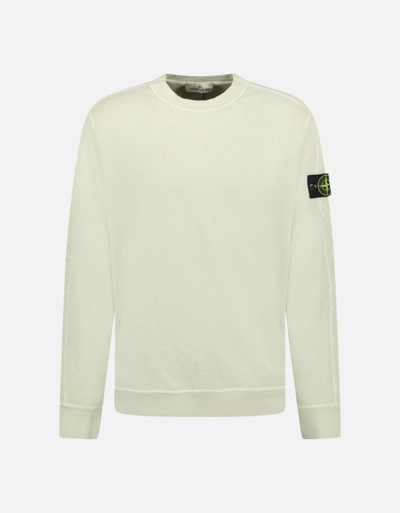 Crew Neck Light Sweatshirt Pistachio