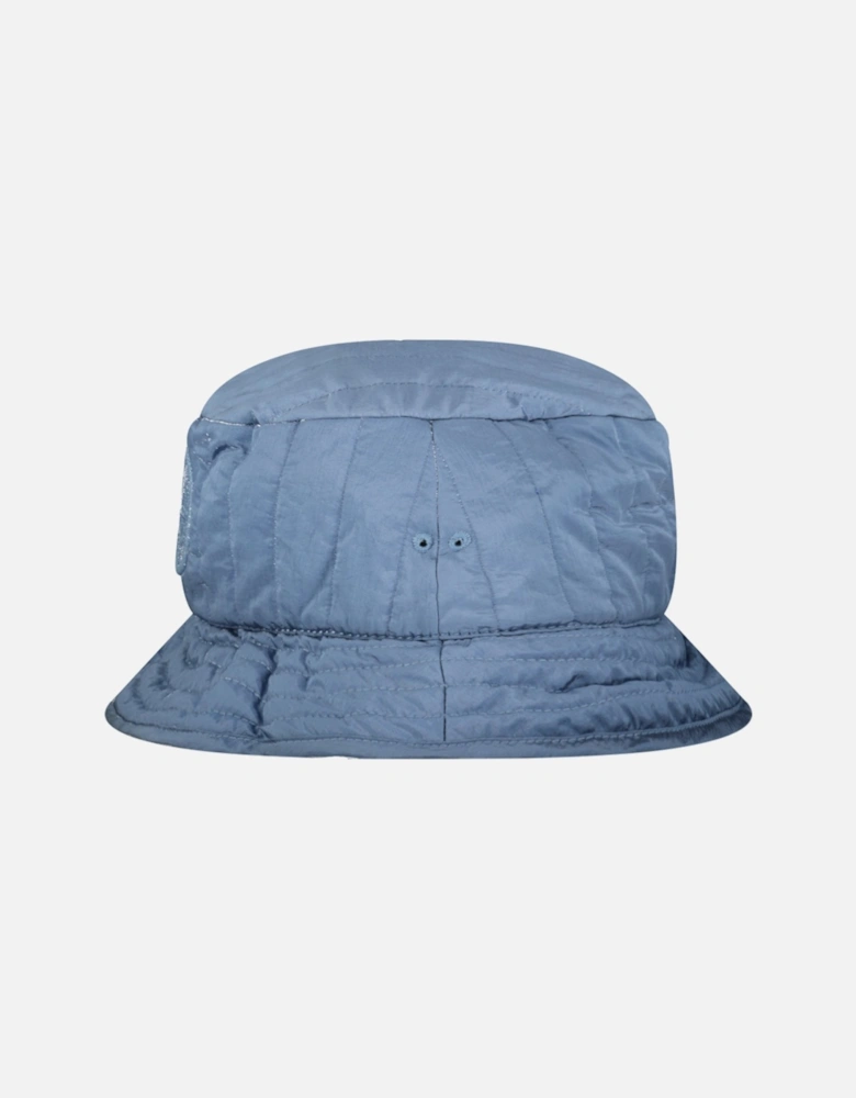 Nylon Bucket Hat Blue