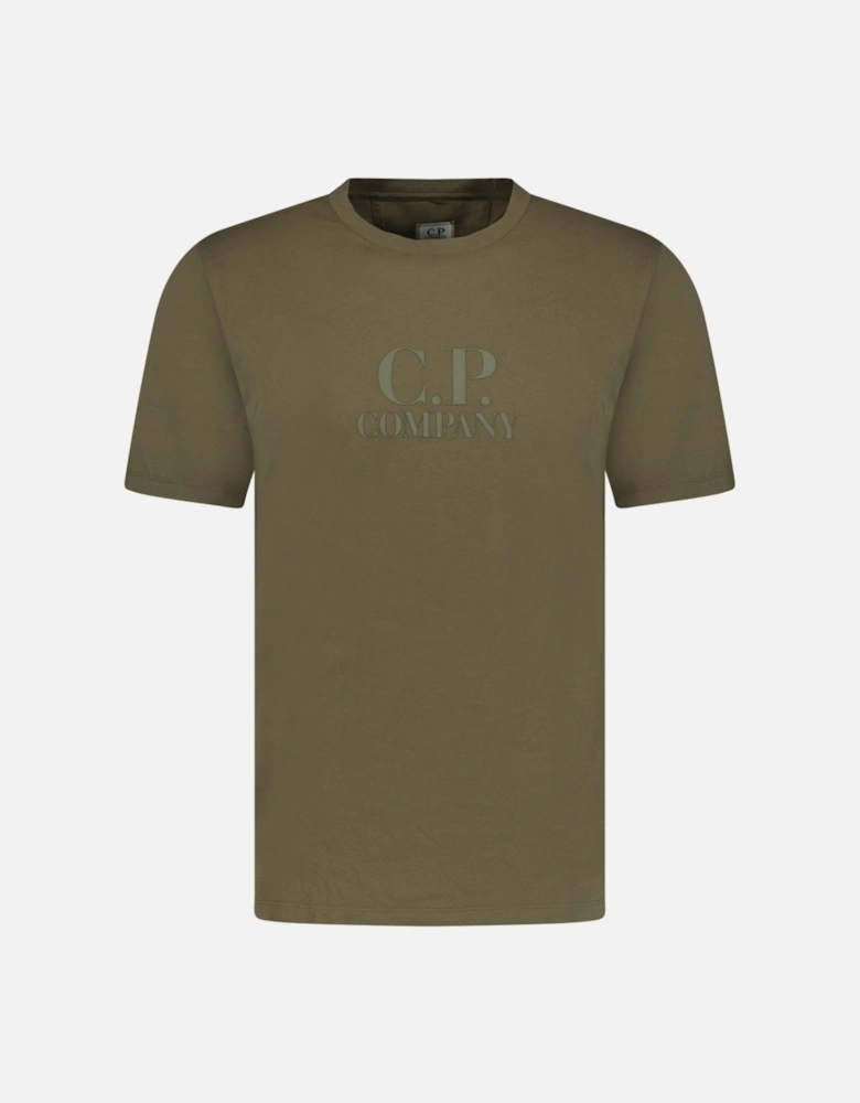 Large Logo T-Shirt Military Green