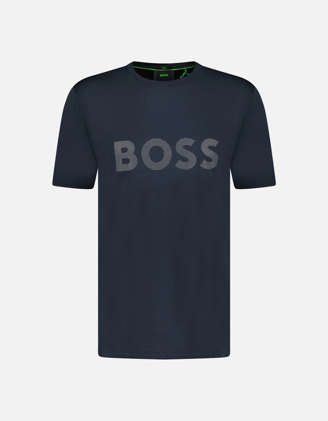 Active Logo-Print T-Shirt Navy, 3 of 2