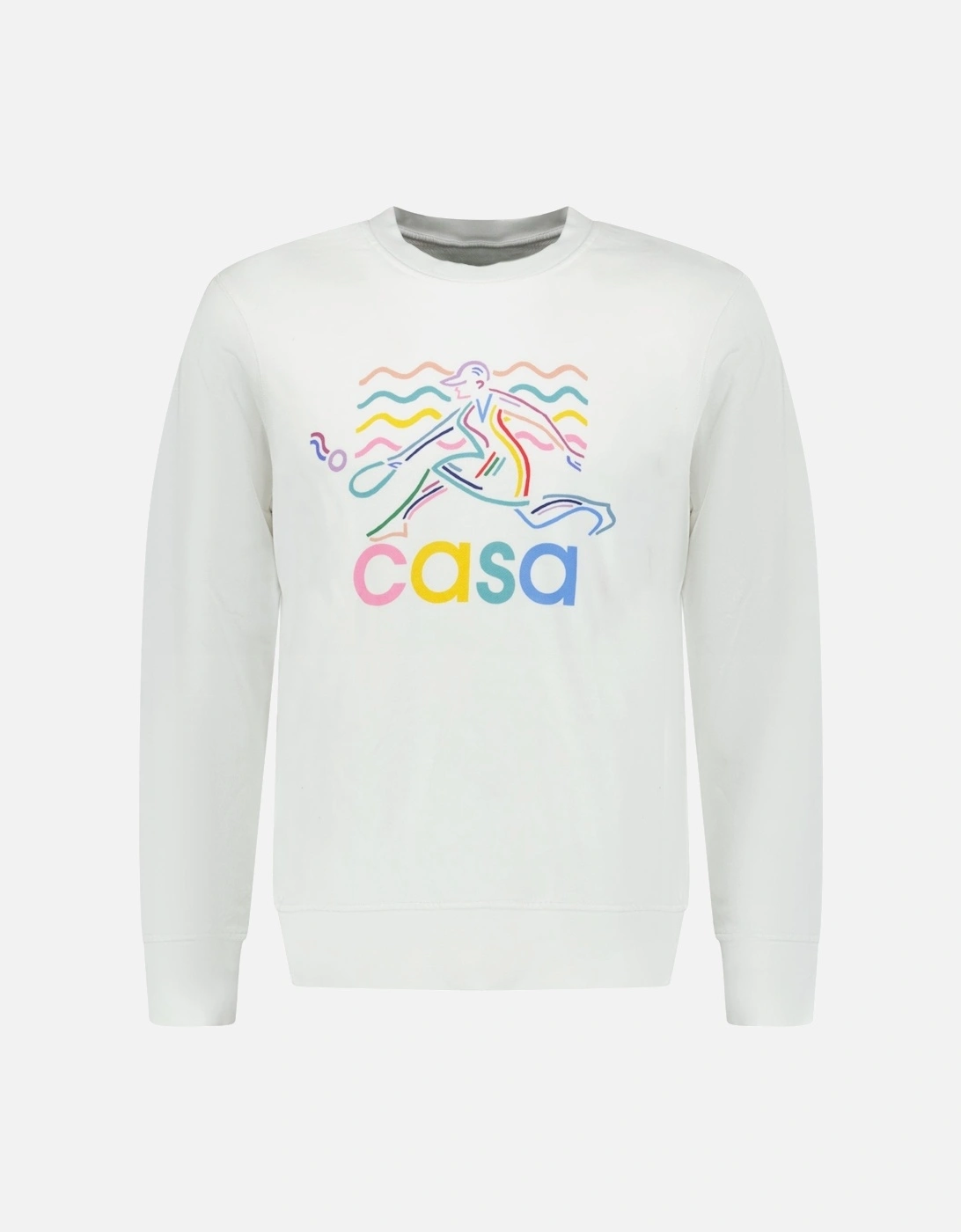 'Beach Tennis' Print Sweatshirt White, 3 of 2