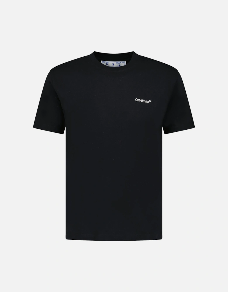 Chain Logo T-Shirt Black