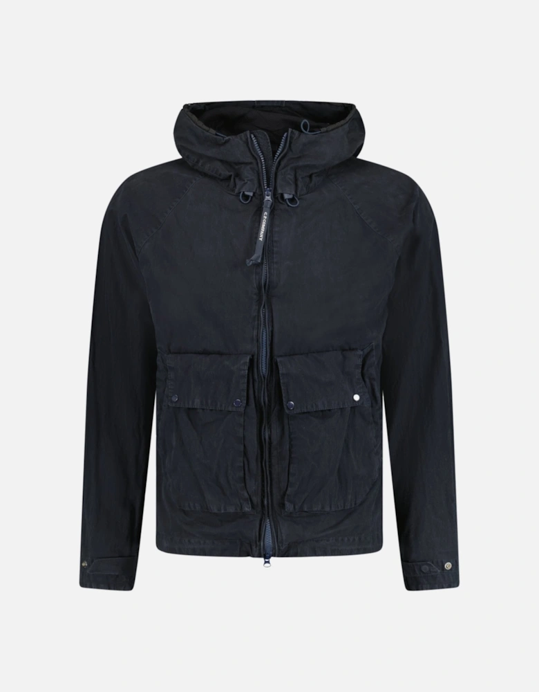 50 Fili Gum Goggle Hood Jacket Navy