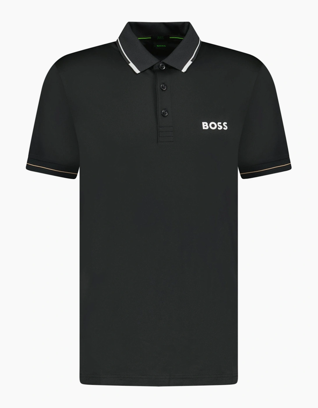Hugo Boss Men's Black Paul Pro Polo T-Shirt - Size: 36