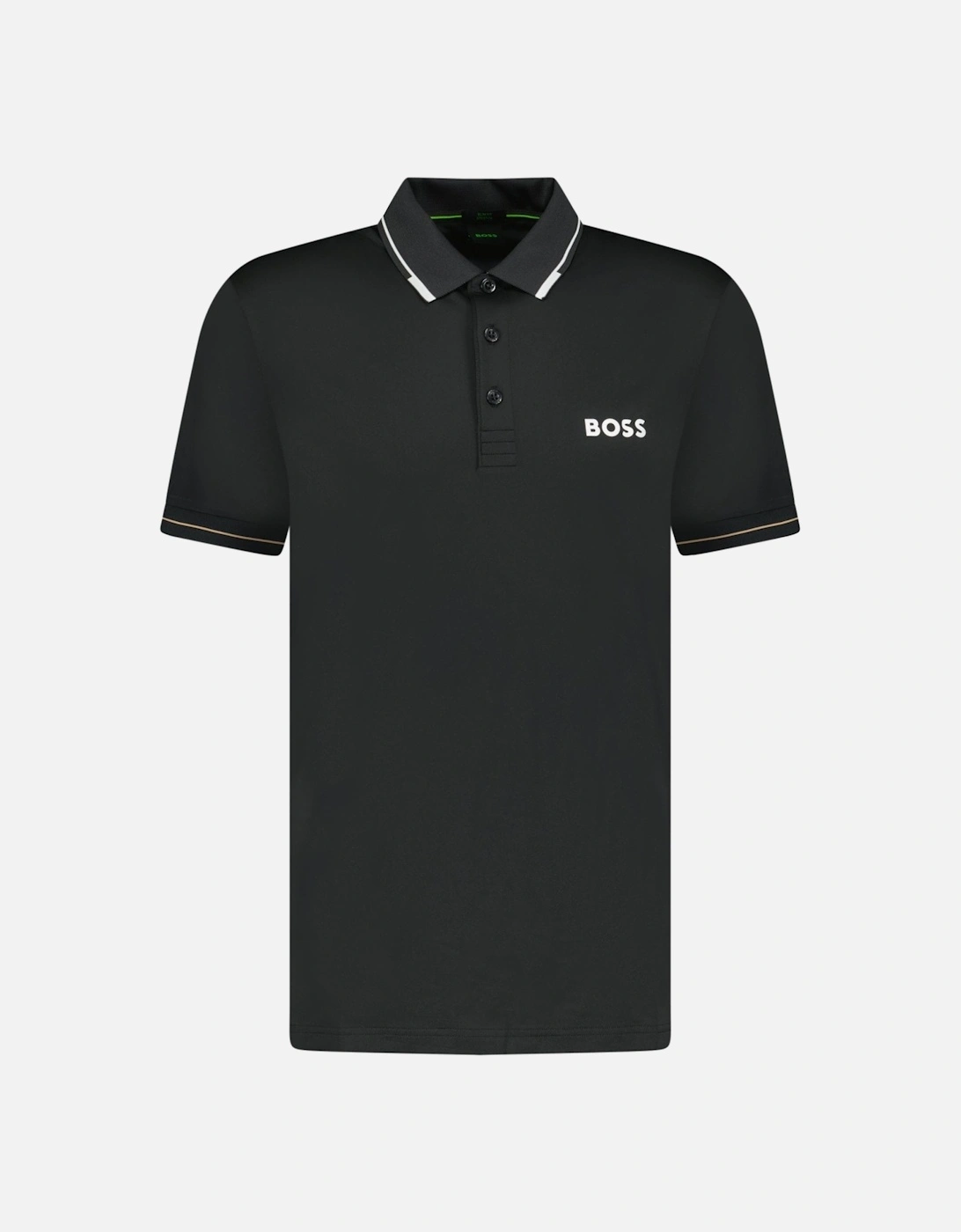 Paul Pro Polo T-Shirt Black, 3 of 2