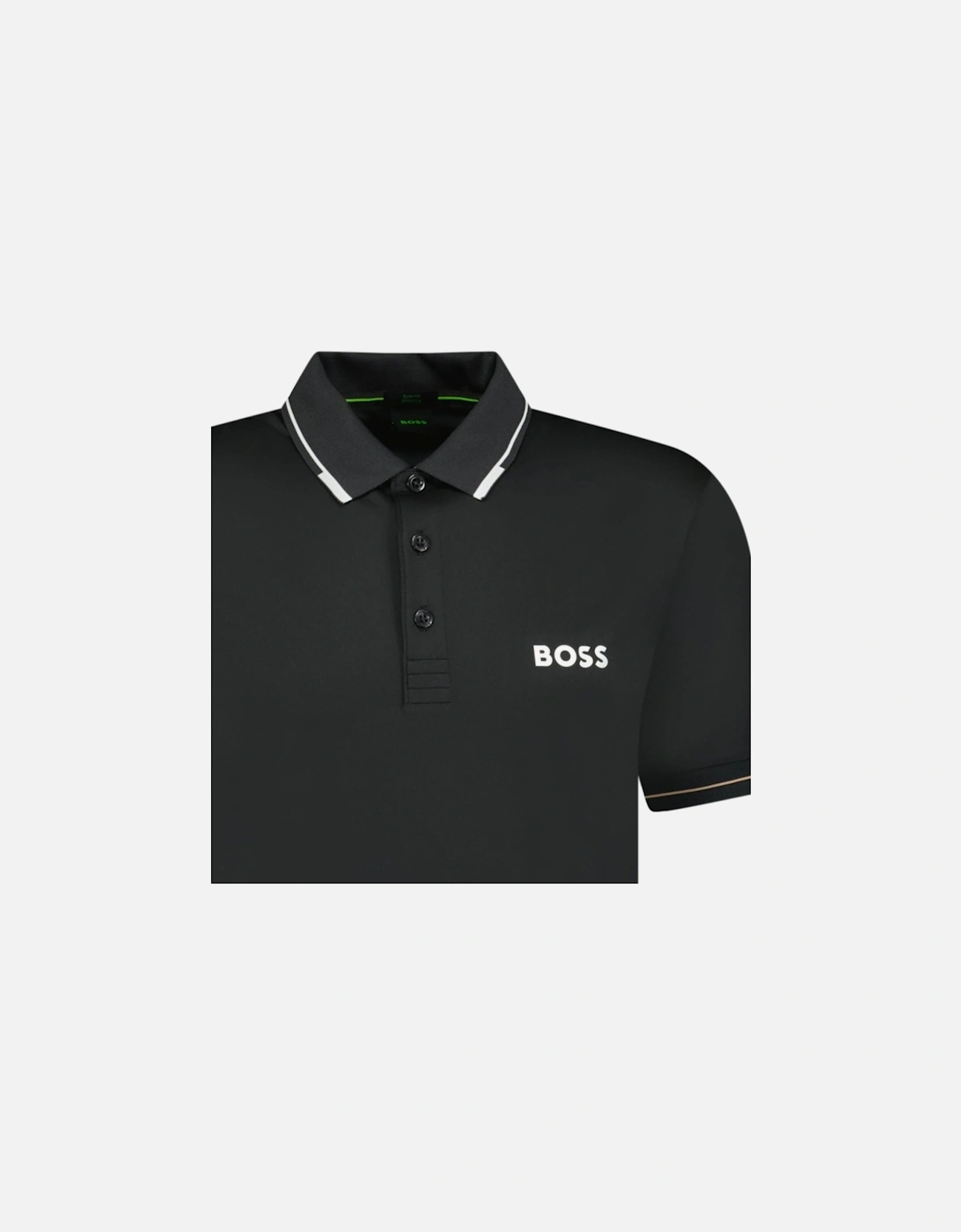 Paul Pro Polo T-Shirt Black