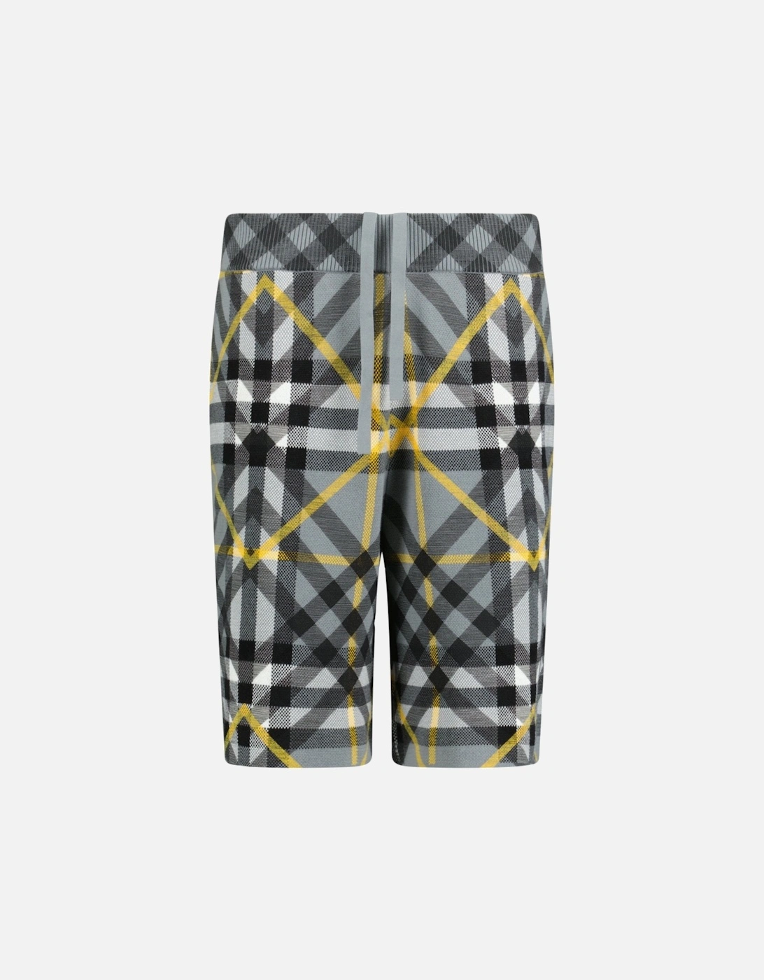 'Tilton' Cotton Shorts Yellow & Grey, 4 of 3