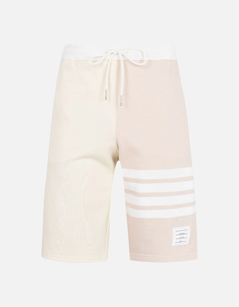 Four Bar Shorts Tonal White