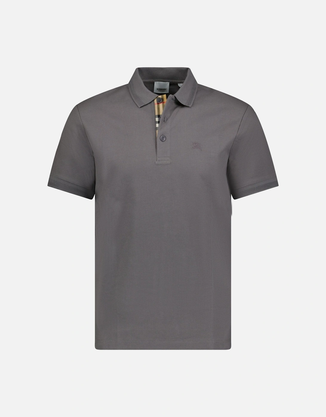 Men's Burberry 'Eddie' Polo-Shirt Grey - Size: 38