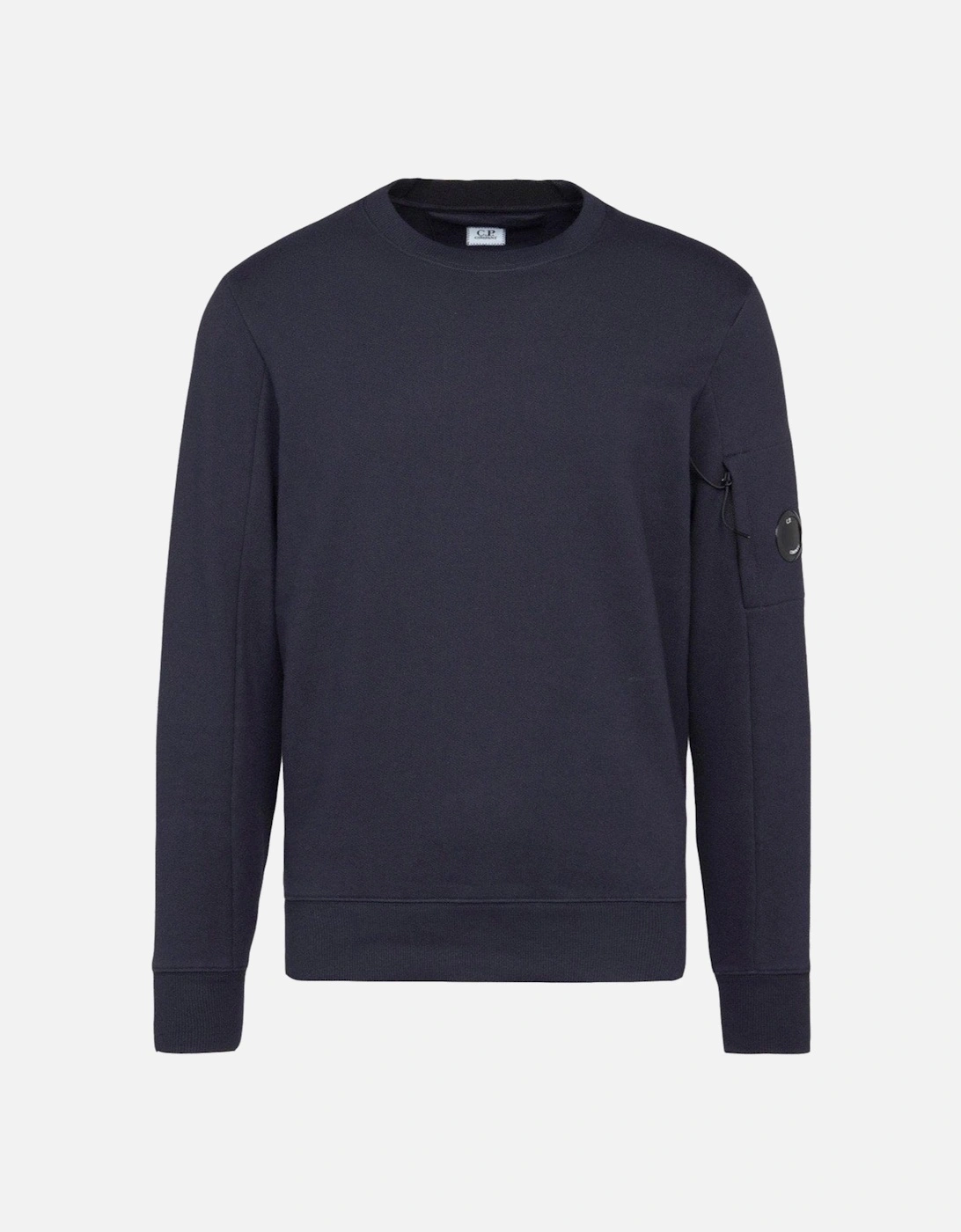 Arm Lens Diagonal Sweatshirt Navy, 5 of 4