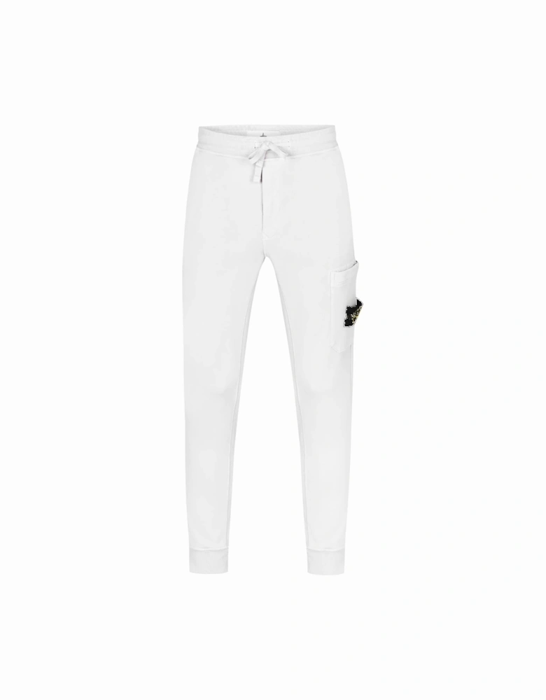 Badge Cotton Sweatpants Ice Blue